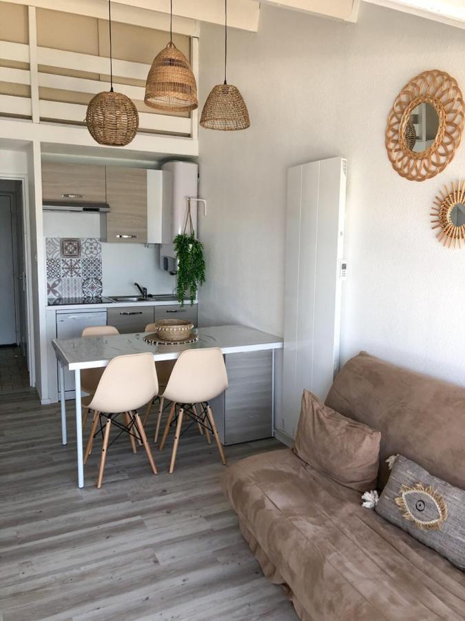 Studio Vue Mer Les Flots Bleus Valras-Plage Exterior foto